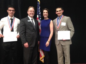 Photo of South Suburban College alumni honored in Springfield