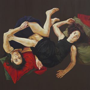 Zapatas Widows, Oil on Canvas, 2010 by Carmen Chami