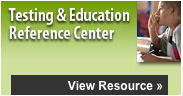 Testing & Education Reference Center button