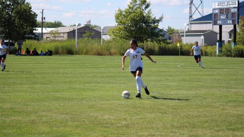 SSC Defender with the ball