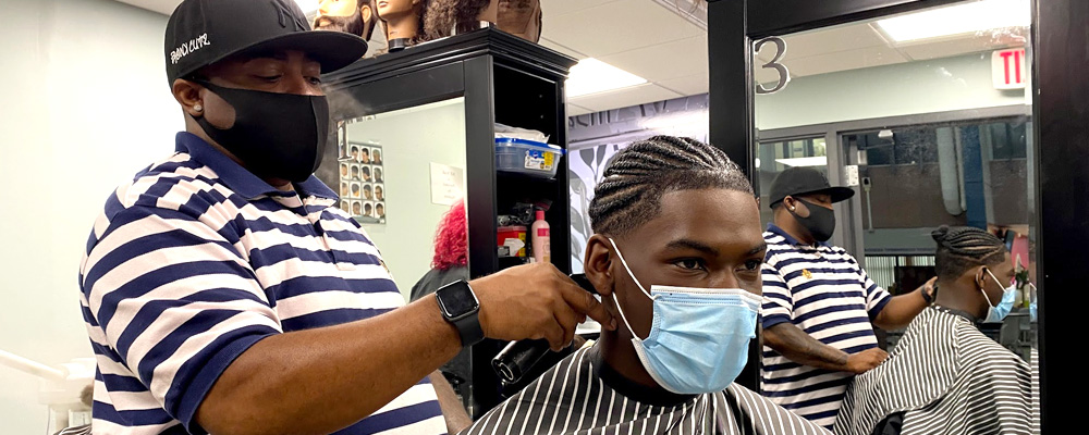 Barbering Program header art